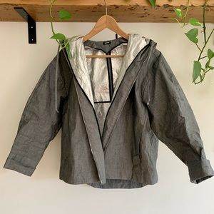 Jil Sander Navy Metallic Jacket